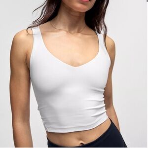 Lululemon align tank top white size 4